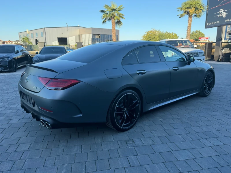 Mercedes-Benz CLS 53 AMG Silver Mat Уникален Цвят= Фул Екстри* * * * , снимка 4 - Автомобили и джипове - 51198670