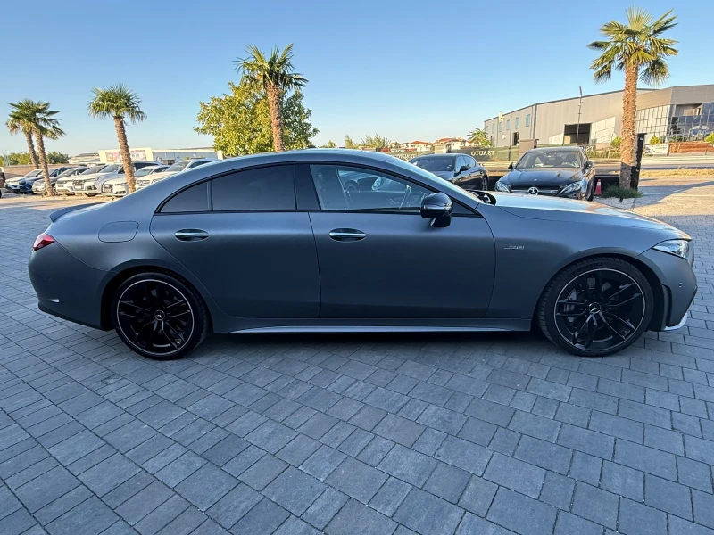 Mercedes-Benz CLS 53 AMG Silver Mat Уникален Цвят= Фул Екстри* * * * , снимка 3 - Автомобили и джипове - 51198670