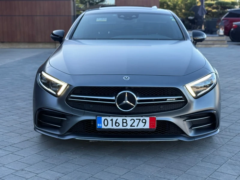 Mercedes-Benz CLS 53 AMG Silver Mat Уникален Цвят= Фул Екстри* * * * , снимка 9 - Автомобили и джипове - 51198670
