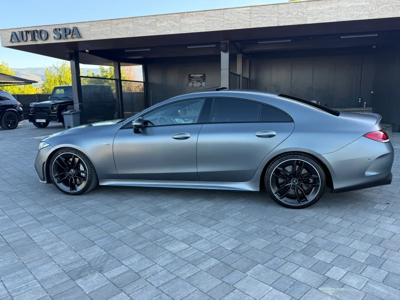 Mercedes-Benz CLS 53 AMG Silver Mat Уникален Цвят= Фул Екстри* * * * , снимка 7 - Автомобили и джипове - 51198670