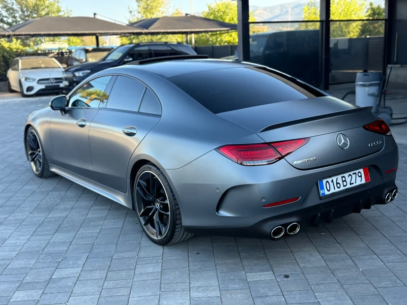 Mercedes-Benz CLS 53 AMG Silver Mat Уникален Цвят= Фул Екстри* * * * , снимка 6 - Автомобили и джипове - 51198670