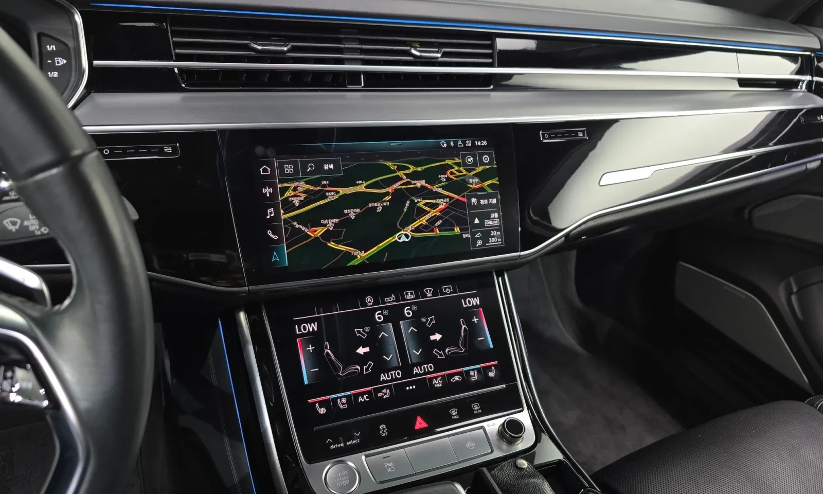 Audi A8 2019* FULL* МАСАЖ* ОБДУХ* TV* B&O* HEAD-UP* КРАЙНА, снимка 10 - Автомобили и джипове - 54442645