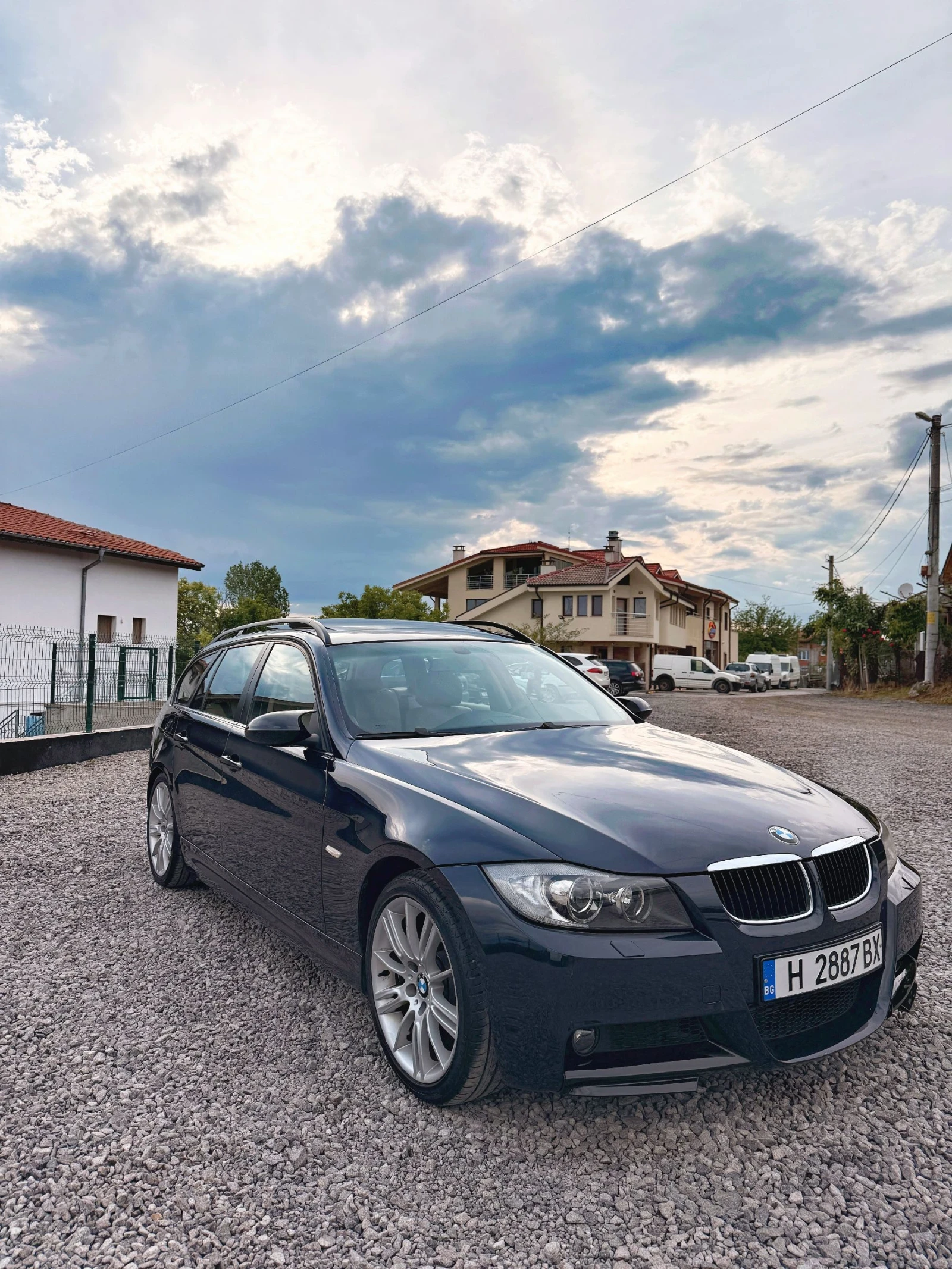 BMW 320 d ///М Пано Нави, снимка 6 - Автомобили и джипове - 54611890