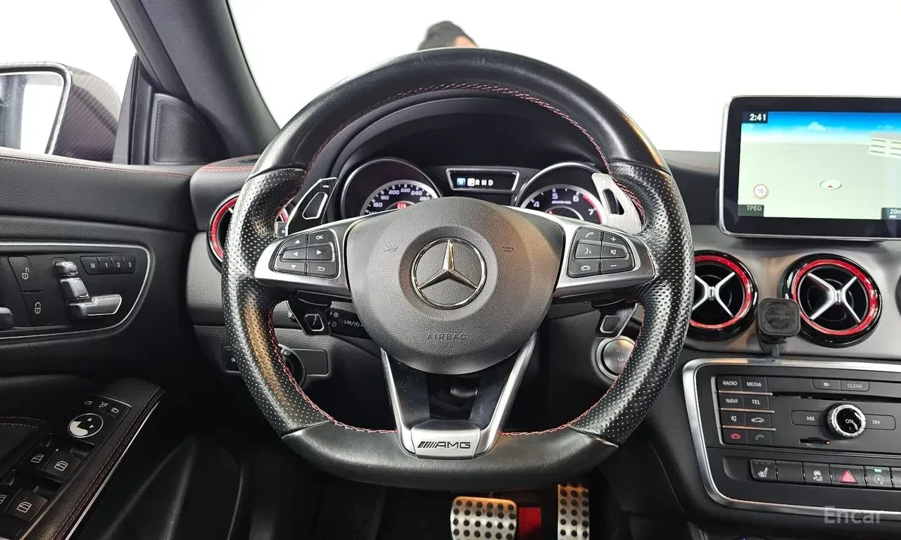 Mercedes-Benz CLA 45 AMG 4MATIC* ПОДГРЕВ* КАМЕРА* КЕЙЛЕС* , снимка 7 - Автомобили и джипове - 55693698