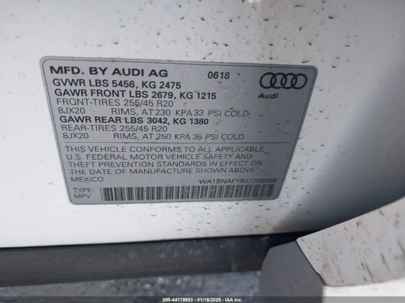Audi Q5 2l 2.0T Premium/2.0T Tech Premium, снимка 9 - Автомобили и джипове - 53464367