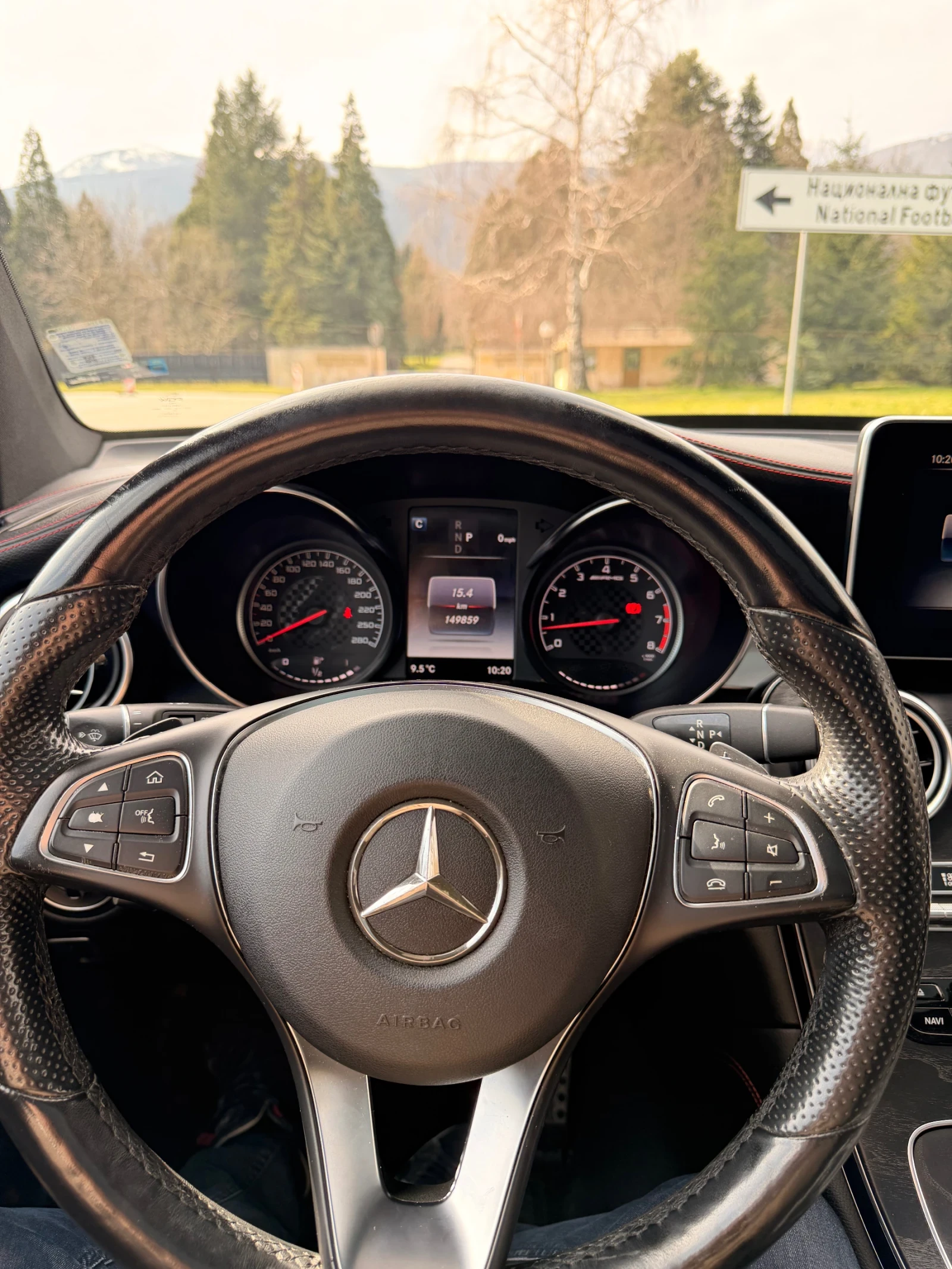 Mercedes-Benz GLC 43 AMG 4MATIC - AMG PKG 360* 9G * , снимка 10 - Автомобили и джипове - 53990876