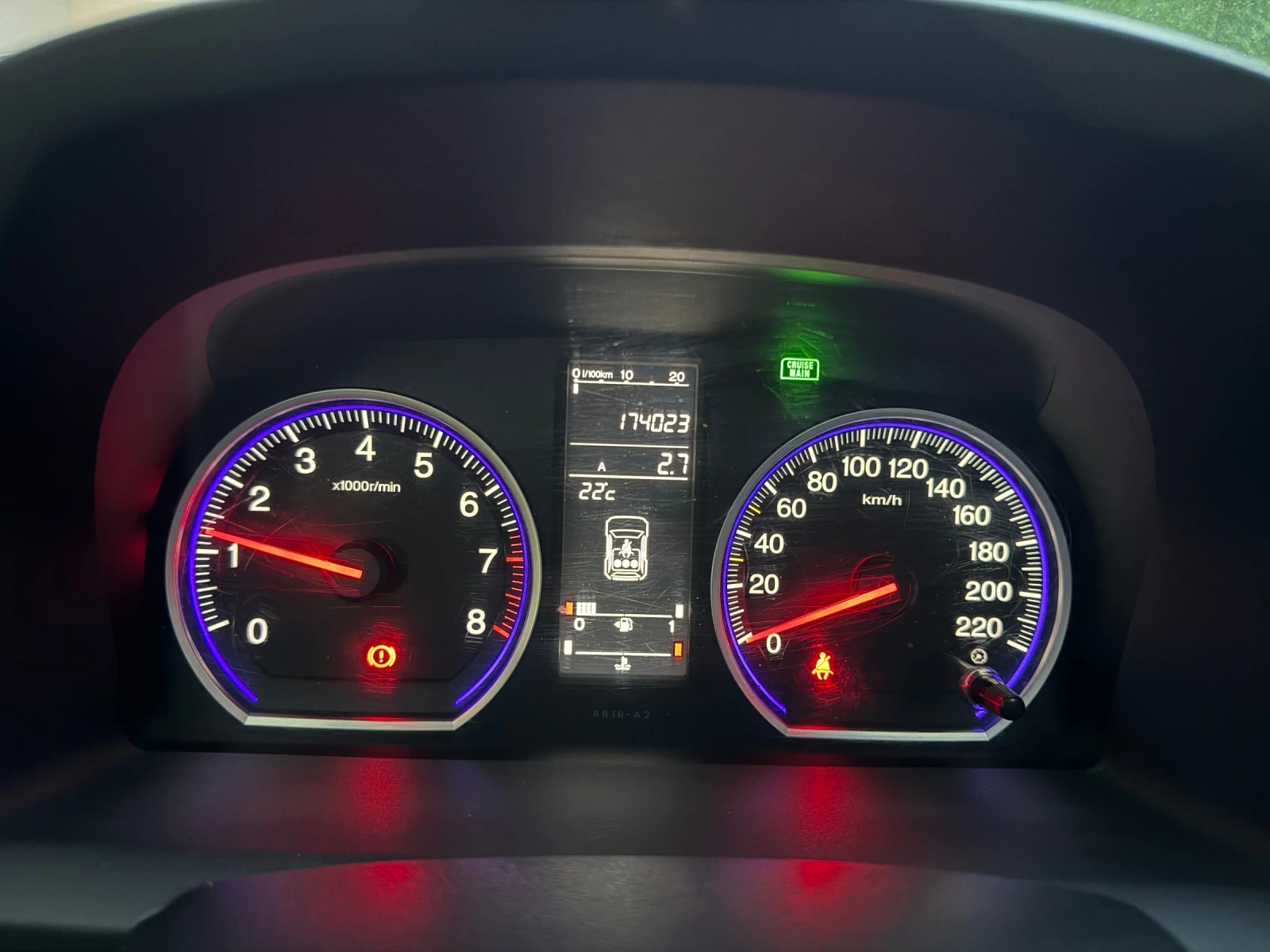 Honda Cr-v 2.0 Бензин , Реални километри !! 174000км , снимка 10 - Автомобили и джипове - 54812308