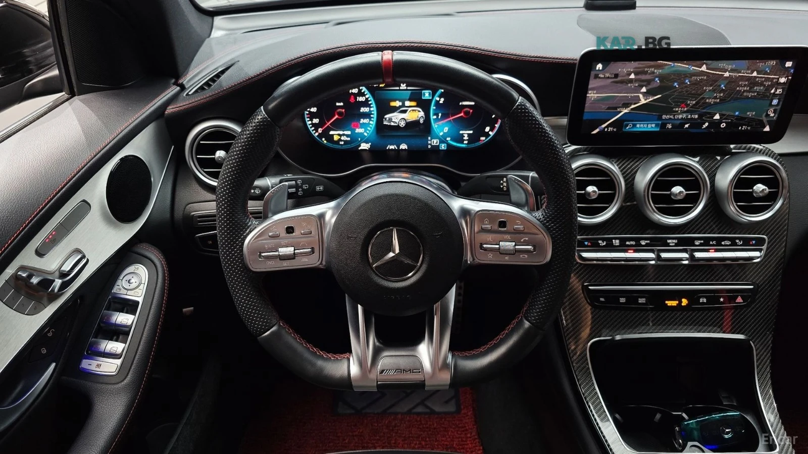 Mercedes-Benz GLC 43 AMG* HUD* 360* КОЖА* НАВИ* ПАНО, снимка 9 - Автомобили и джипове - 55333749