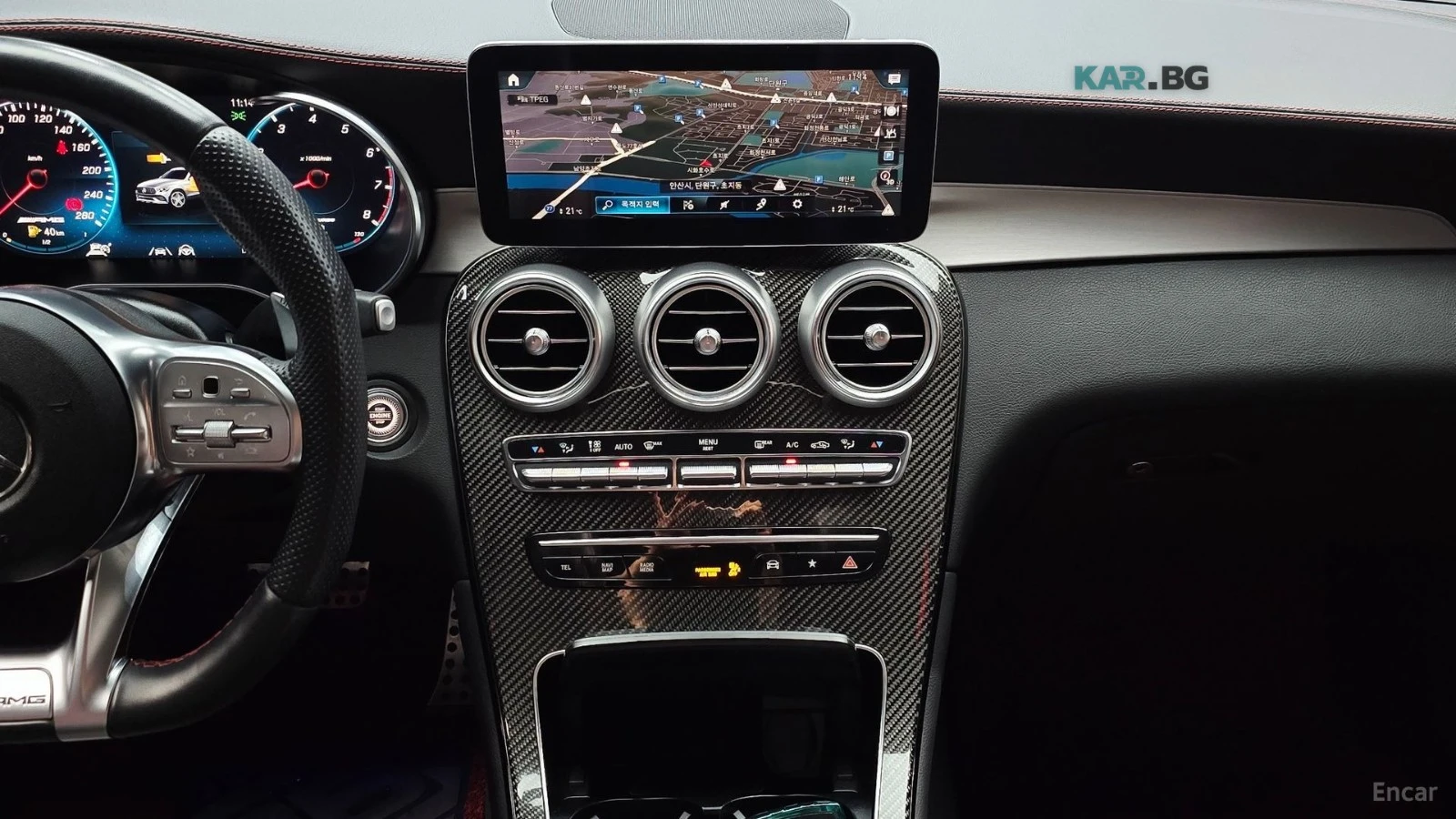 Mercedes-Benz GLC 43 AMG* HUD* 360* КОЖА* НАВИ* ПАНО, снимка 10 - Автомобили и джипове - 55333749