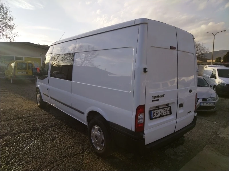 Ford Transit 2.2. 140 к.с. 6 скорости, 9 места, темпомат, печка, снимка 5 - Бусове и автобуси - 52494329