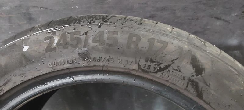 Гуми Летни 245/45R17, снимка 8 - Гуми и джанти - 34696052