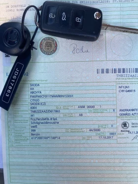 Skoda Citigo 1.0/60кс/Бензин/Клима/2018, снимка 16