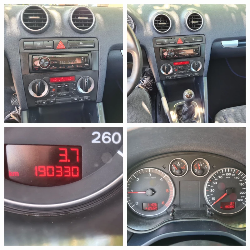 Audi A3 1.9TDI 105kc Sport , снимка 14 - Автомобили и джипове - 50592635