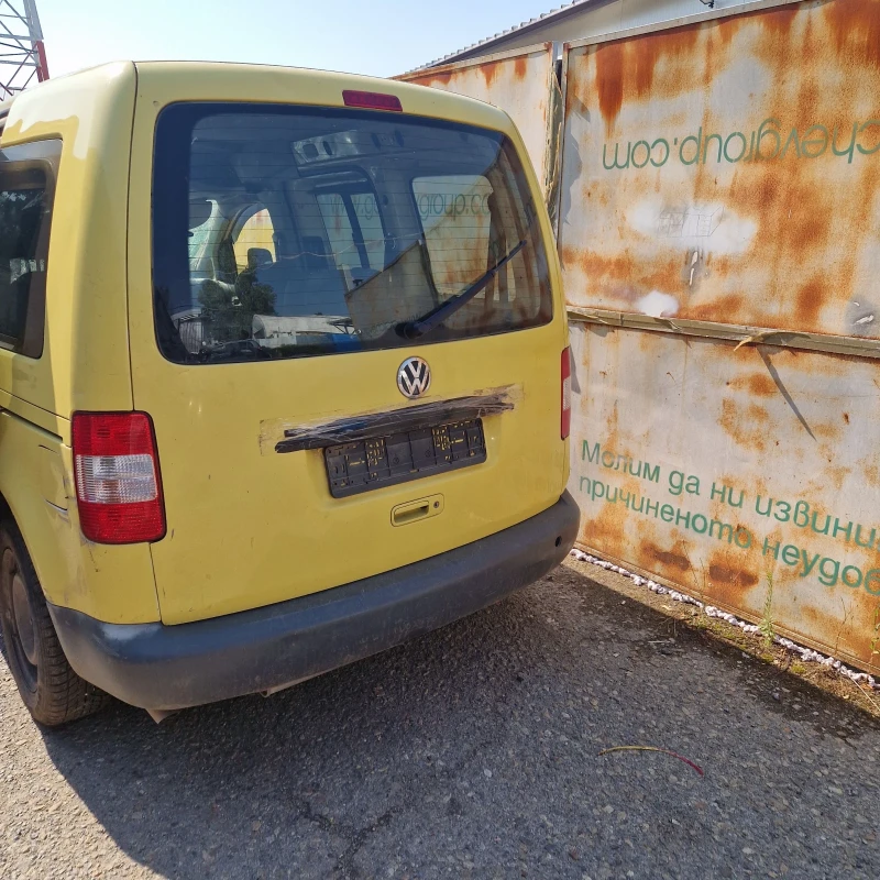 VW Caddy 2.0 CNG Ecofuel на части