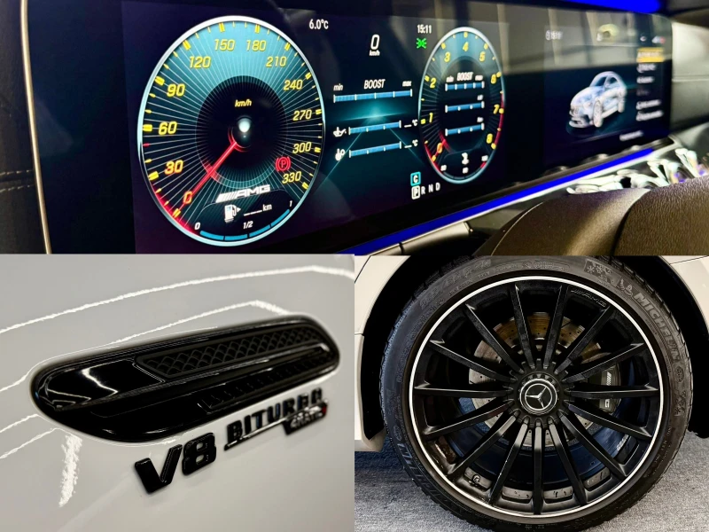 Mercedes-Benz GT 43 AMG* 4Matic Plus* 9-G Tronic* Подгрев* Лизинг, снимка 15 - Автомобили и джипове - 53179921