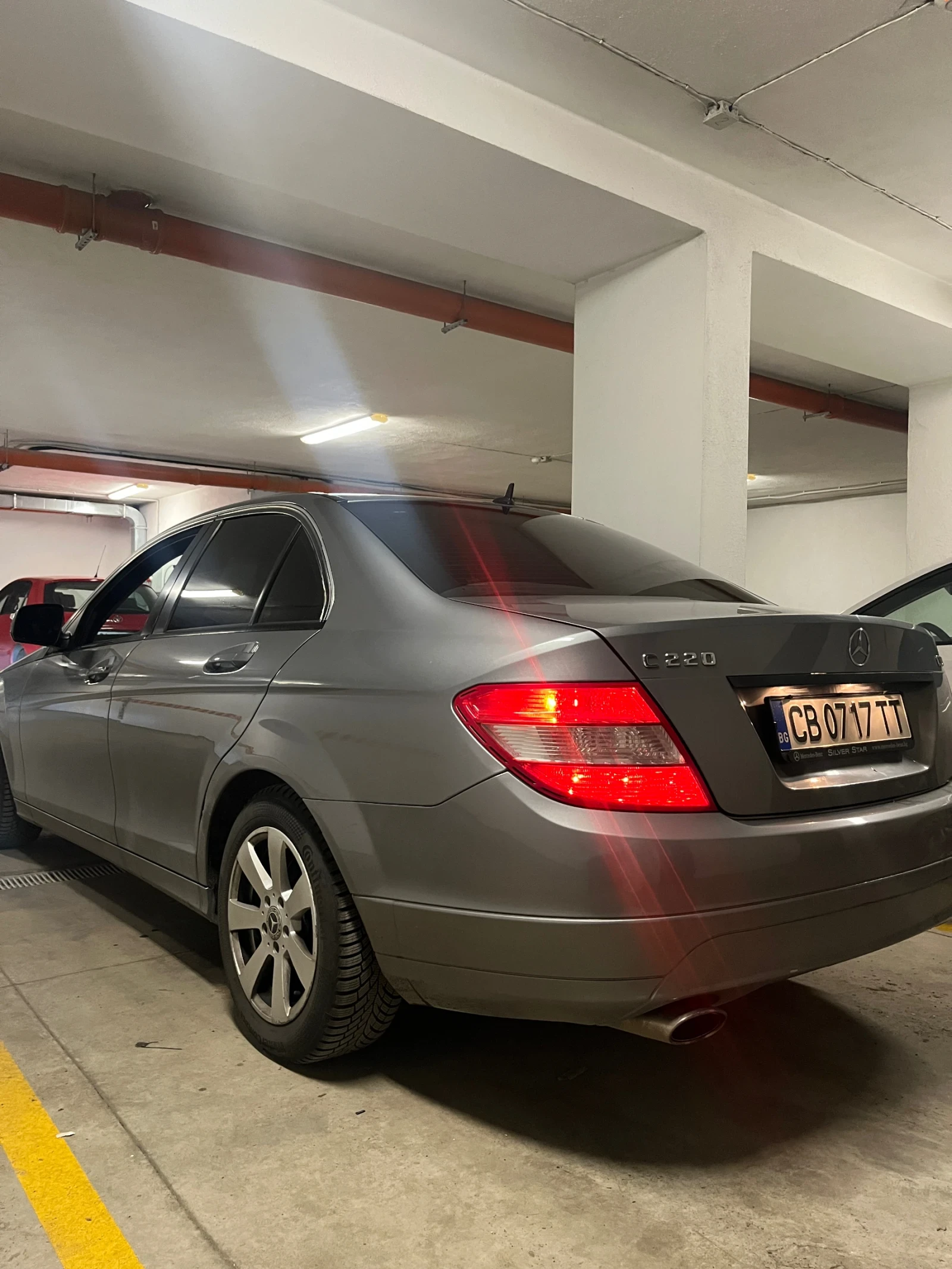 Mercedes-Benz C 220 646/ЧЕРВЕНА КОЖА/ДВА КЛЮЧА - изображение 10