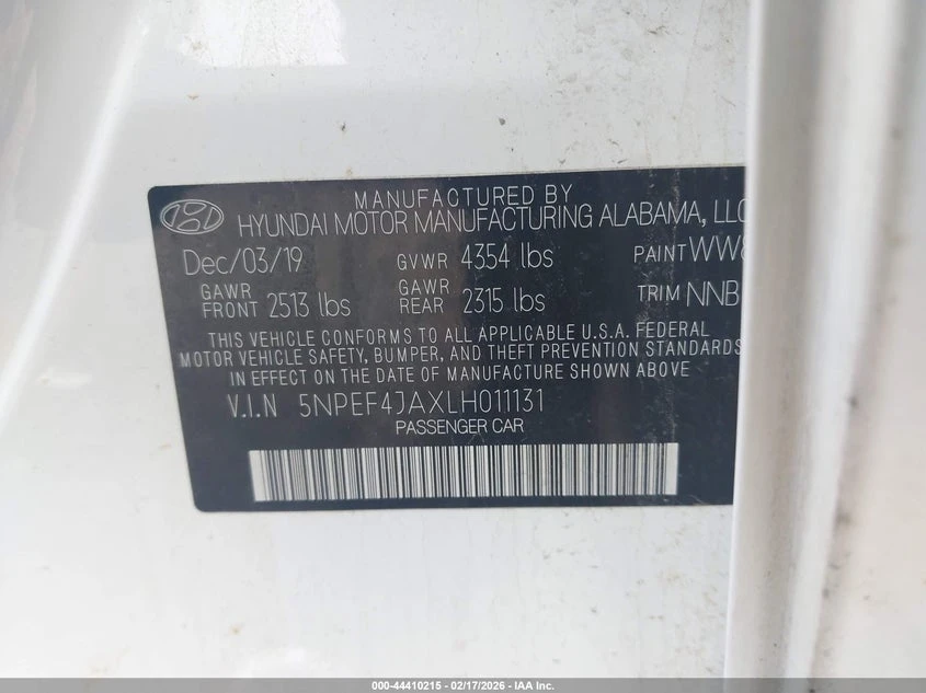 Hyundai Sonata 2.5l Sel, снимка 9 - Автомобили и джипове - 54621482