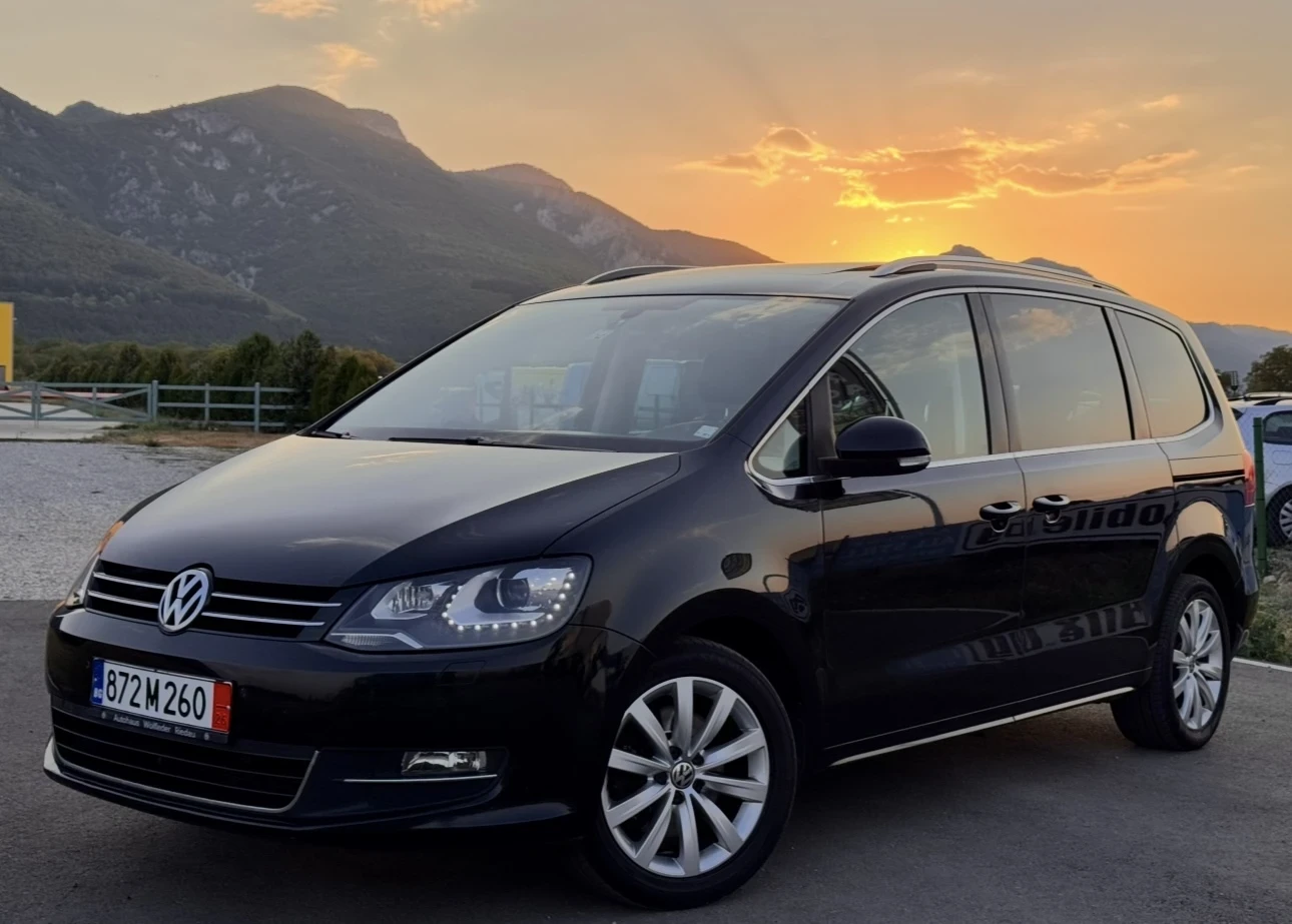 VW Sharan 2.0TDI/Паномара/Full LED, снимка 2 - Автомобили и джипове - 55827105