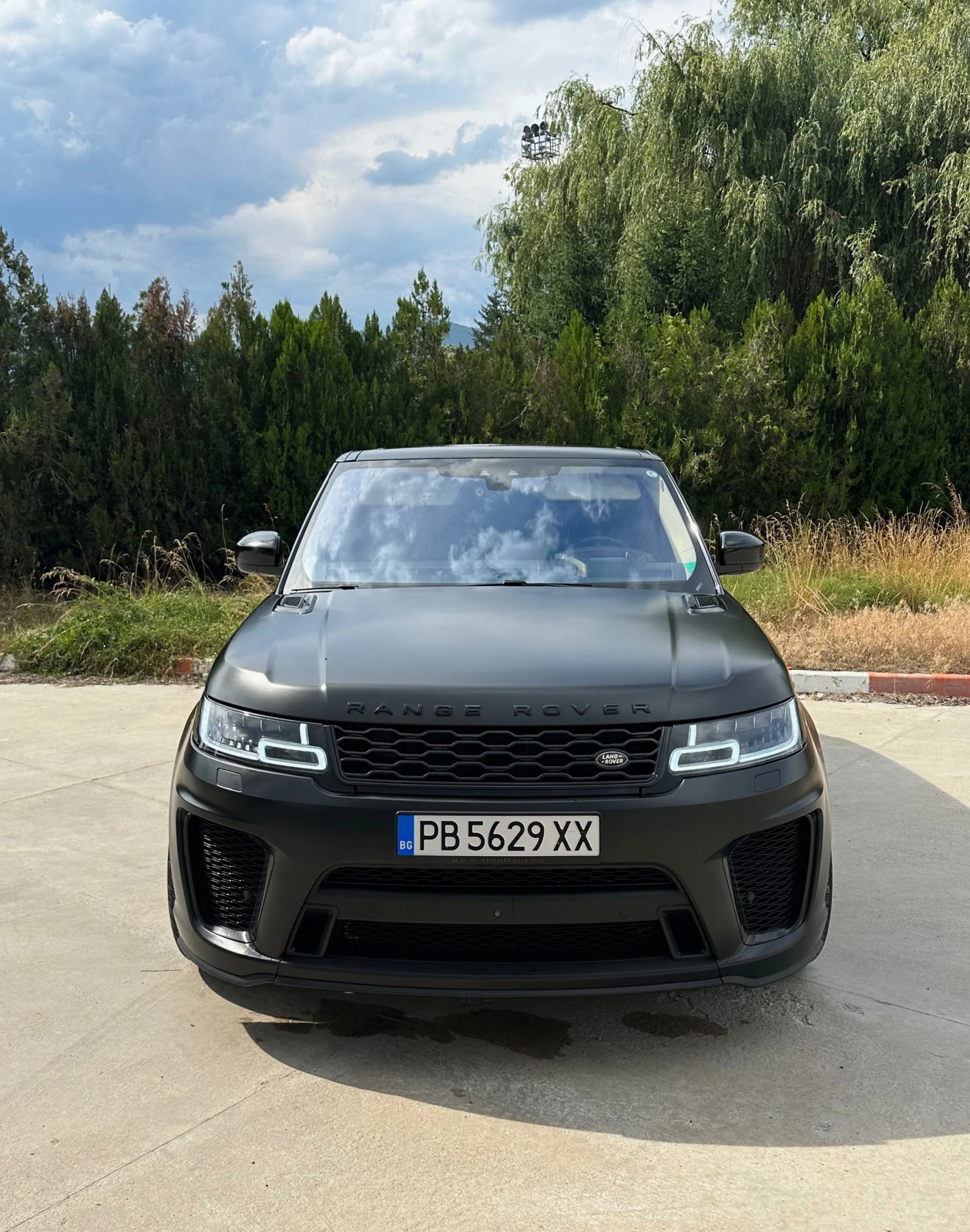 Land Rover Range Rover Sport Facelift SVR пакет
