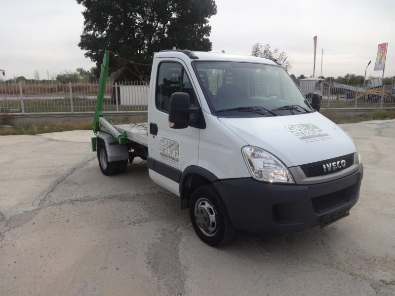 Iveco 35c18 Контейнеровоз.* * * КЛИМАТИК* * * , снимка 1 - Бусове и автобуси - 42245685