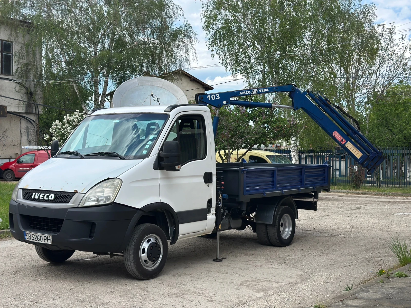 Iveco 35c13 Самосвал с Кран N1, регистриран, снимка 5 - Бусове и автобуси - 54806927