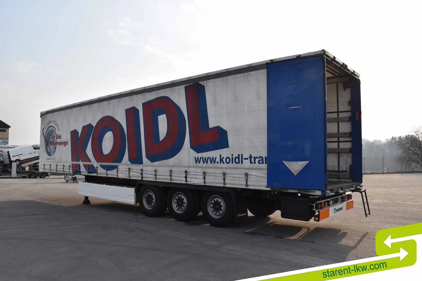 Полуремарке Krone TR26095, снимка 9 - Ремаркета - 53798260