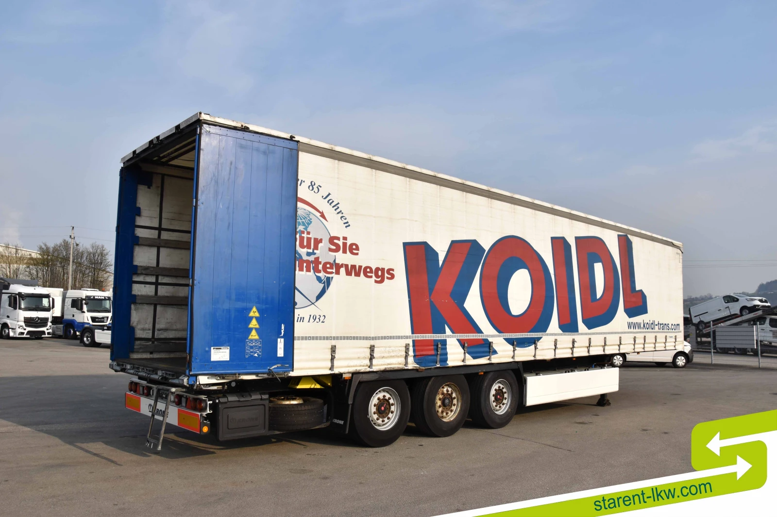 Полуремарке Krone TR26095, снимка 10 - Ремаркета - 53798260