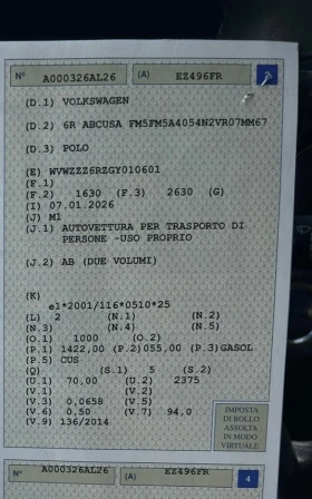 VW Polo - 4800 € / 9387.98 лв. - 79109946 13