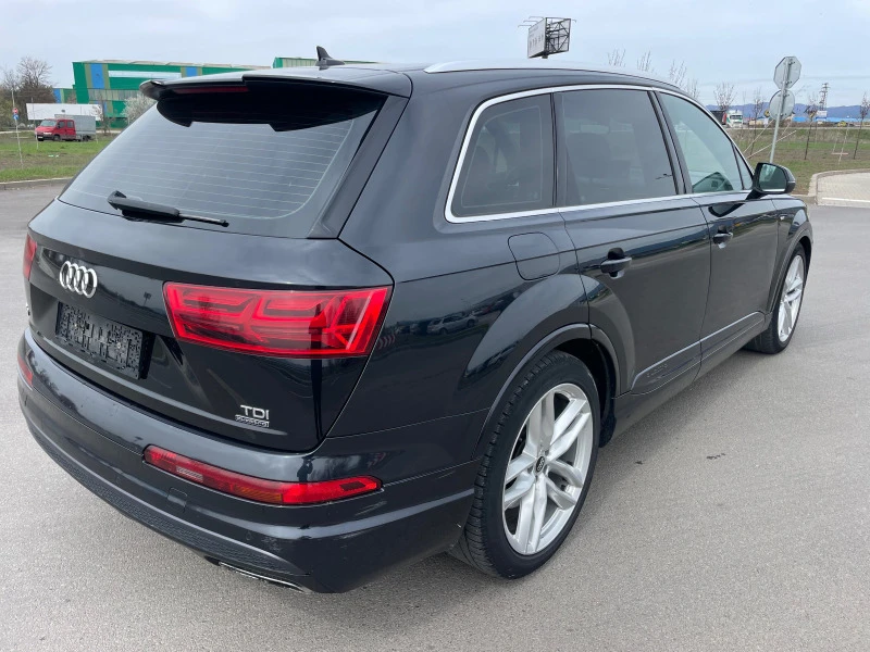 Audi Q7 3.0 TDI+ 272кс+ S-Line + Matrix+ 7места+ Регистрир, снимка 3 - Автомобили и джипове - 44951880