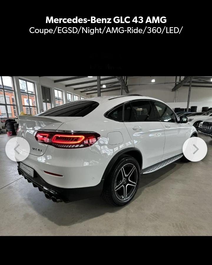 Mercedes-Benz GLC 43 AMG, снимка 3 - Автомобили и джипове - 48507160