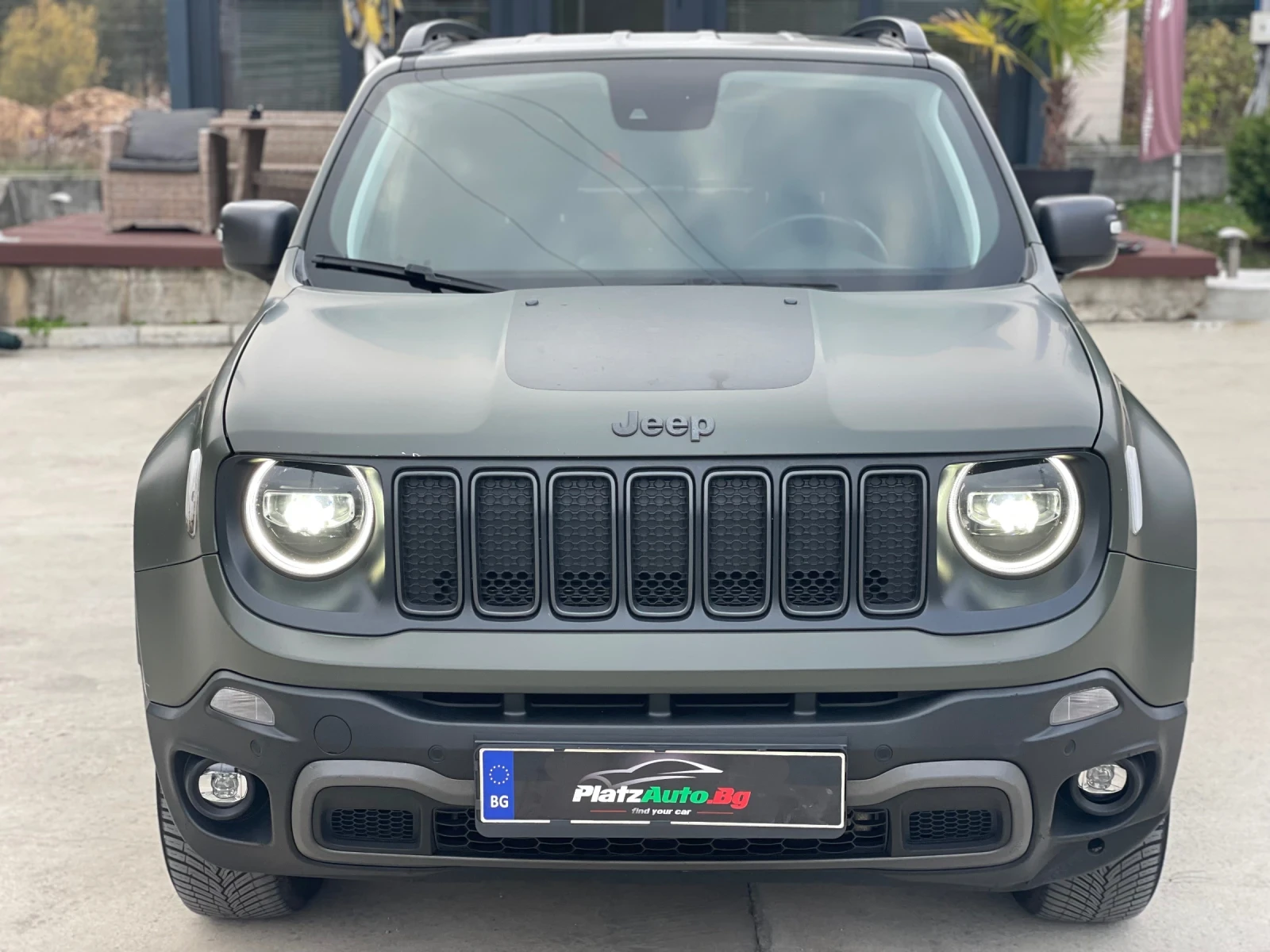 Jeep Renegade TRAILHAWK/4x4/ FACELIFT!!! LED / Hulk color, снимка 1