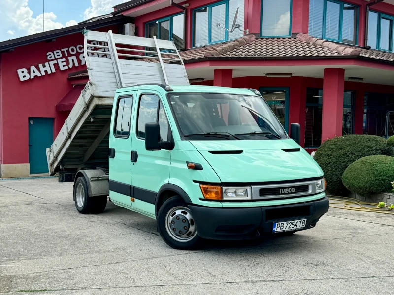 Iveco Daily 35c15* 6+ 1 места* Тристранен самосвал, снимка 1 - Бусове и автобуси - 47120100