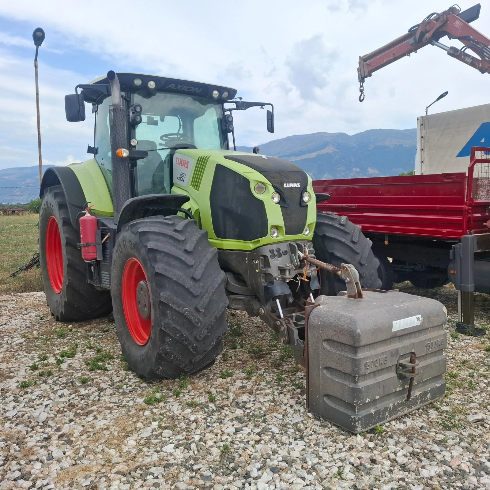 Трактор Claas AXION 850 - изображение 3