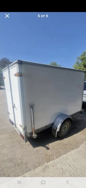 За автомобил Vlemmix Ремарке ФУРГОН 250 х130 х165, снимка 5 - Ремаркета - 52951045