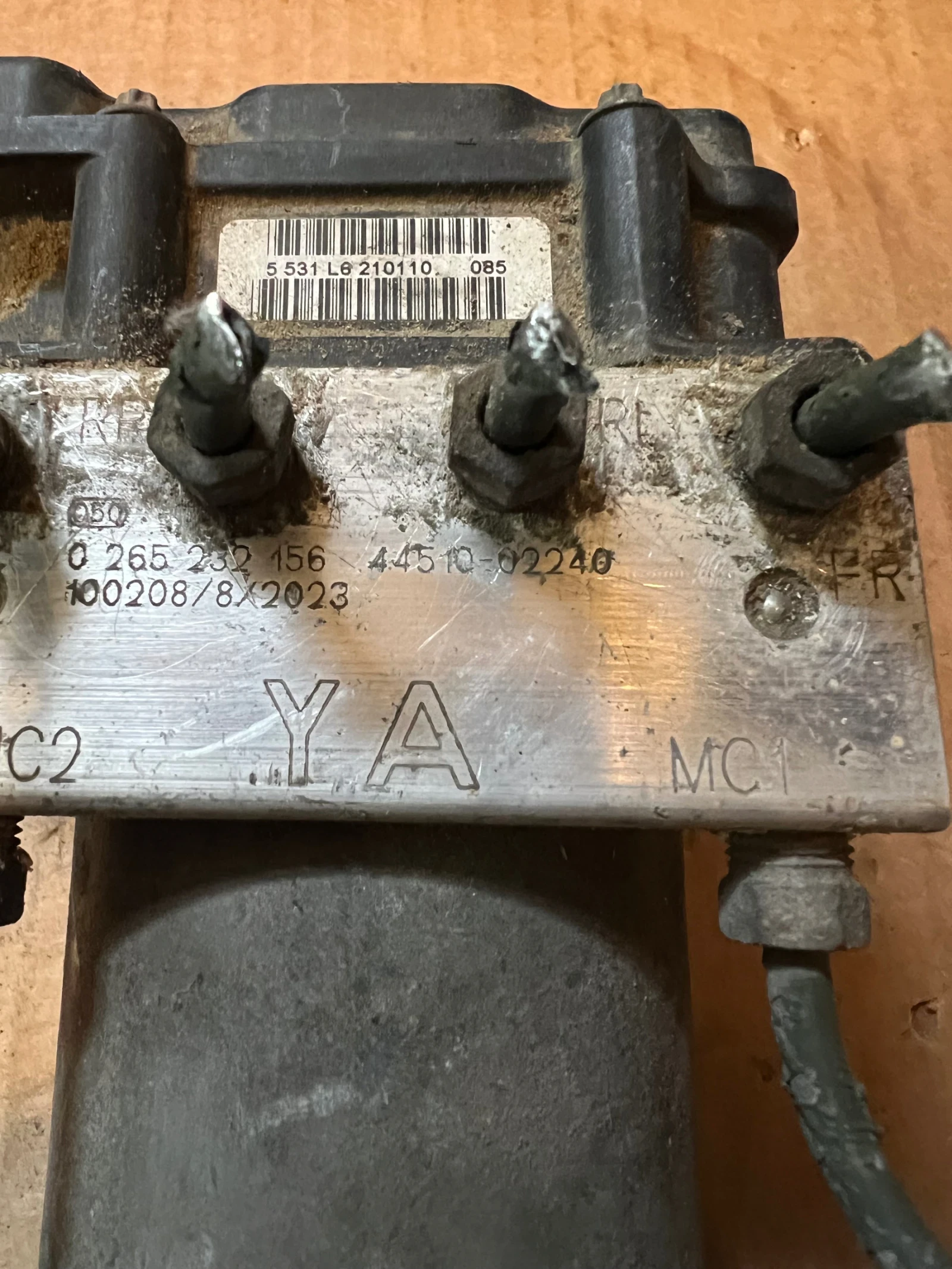 44510-02240 0265232156 0265800827 ABS ����� TOYOTA  AURIS COROLLA 0 265 800 827 0 265 232 156  | Mobile.bg � ����������� 5