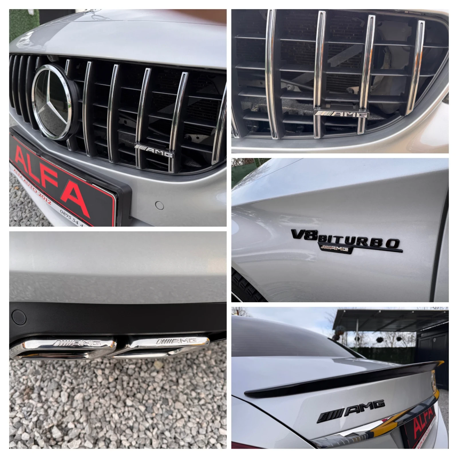 Mercedes-Benz C 220 d/6.3 AMG/V8 TUNING/ЛИМОЗИНА/ПОРЪЧКОВА/ТОП ВИЗИЯ/ - изображение 10