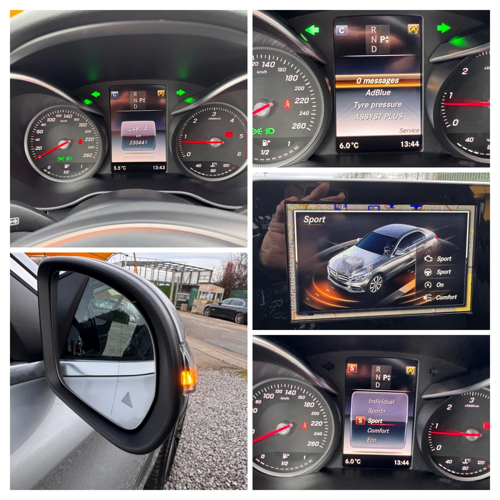 Mercedes-Benz C 220 d/6.3 AMG/V8 TUNING/��������/���������/��� �����/ | Mobile.bg � ����������� 14