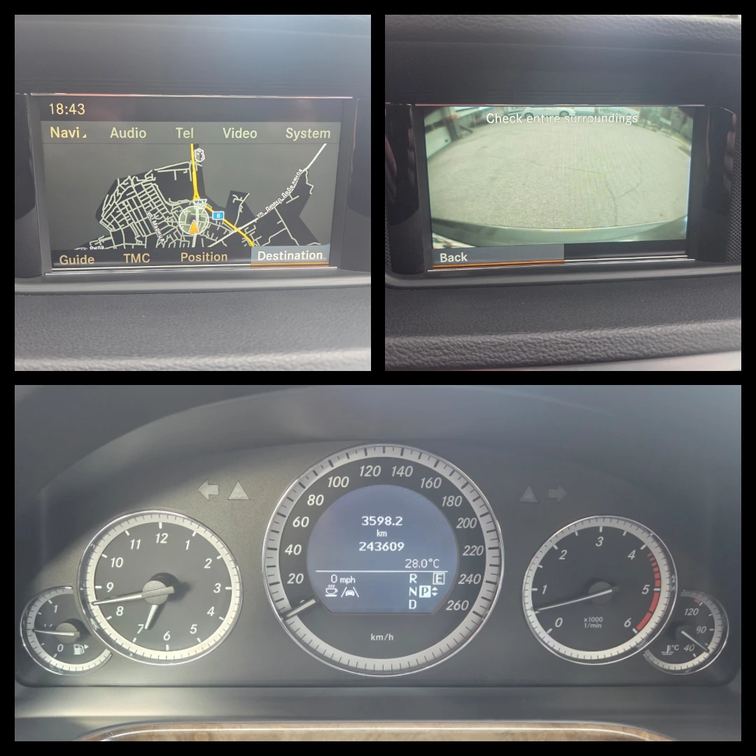 Mercedes-Benz E 350 CDI-ELEGANCE(265 Hp)AT/Navi/Камера, снимка 12 - Автомобили и джипове - 54829435