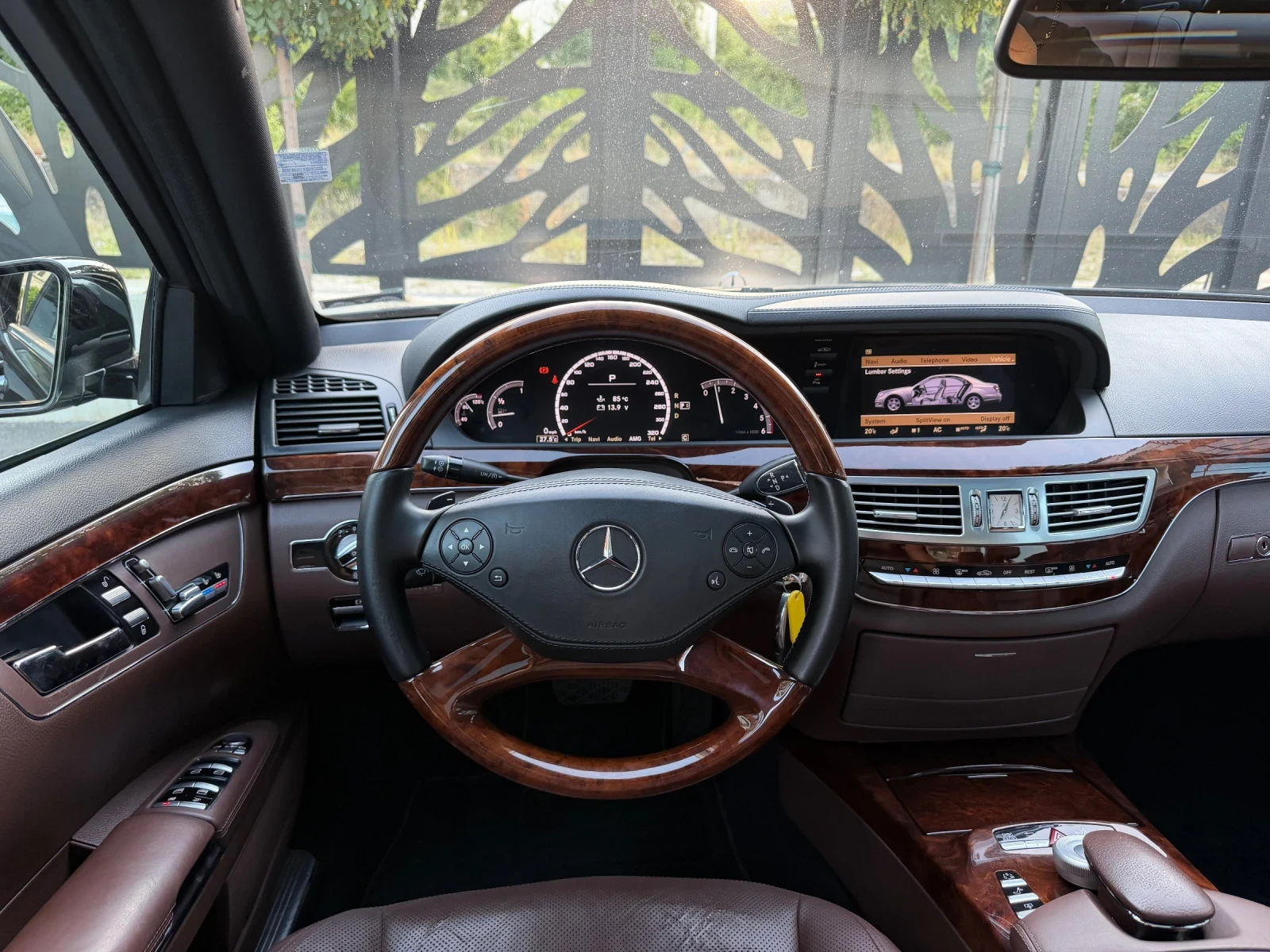 Mercedes-Benz S 350 LONG/H&K/Pano/Обдухване , снимка 8 - Автомобили и джипове - 55873276