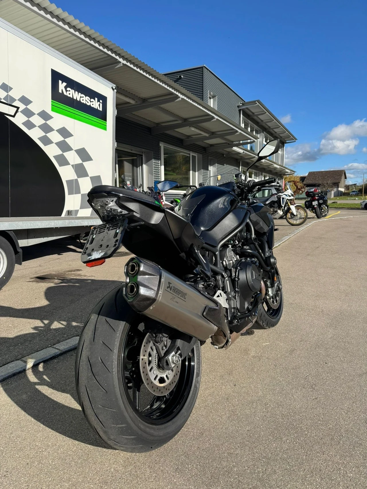 Kawasaki Ninja Z H2 Supercharger Compressor Akrapovich | Mobile.bg   5