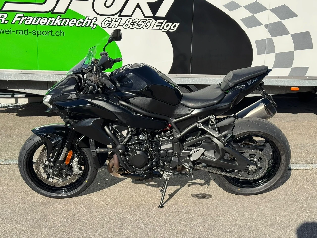 Kawasaki Ninja Z H2 Supercharger Compressor Akrapovich | Mobile.bg   6