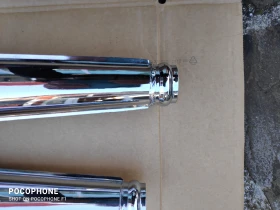 Чисто нови ауспуси за мотопед JAWA TS350, снимка 3