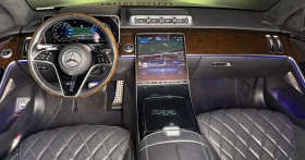 Mercedes-Benz S 400 d Long* 4M AMG* TV* Chauffeur* HuD* Pano, снимка 10
