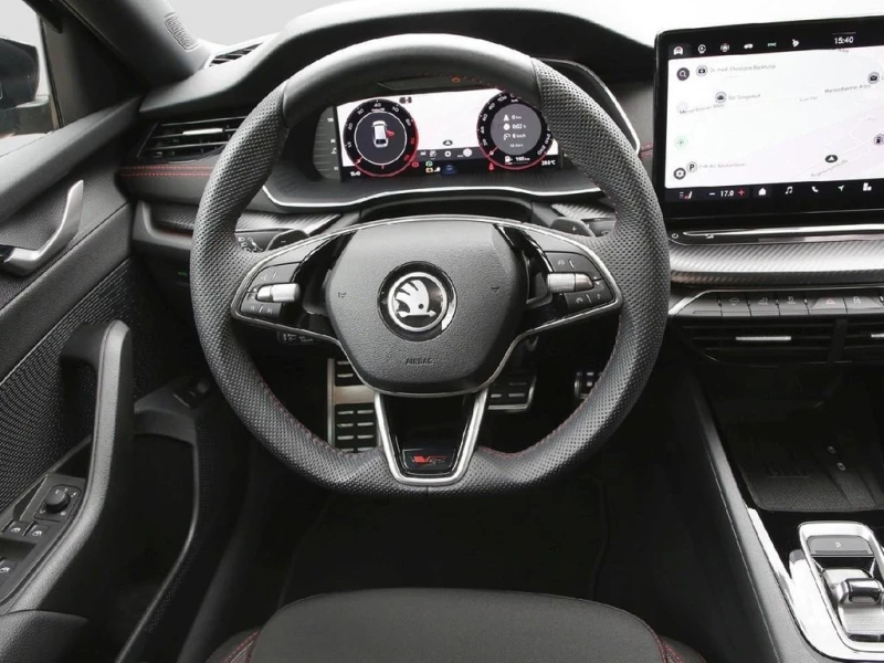 Skoda Octavia 2.0 TSI* RS* DSG* HEAD-UP* DISTR* KEYLESS* CARPLAY, снимка 5 - Автомобили и джипове - 51201498