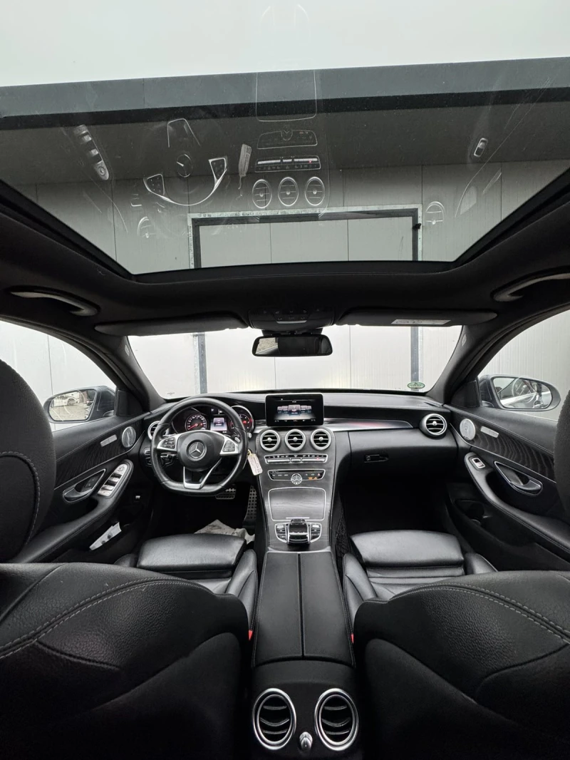 Mercedes-Benz C 220 AMG, панорама, снимка 10 - Автомобили и джипове - 52635386