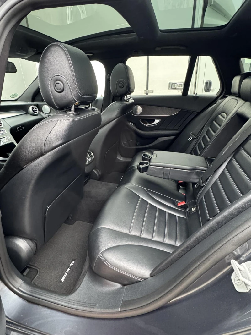 Mercedes-Benz C 220 AMG, панорама, снимка 12 - Автомобили и джипове - 52635386