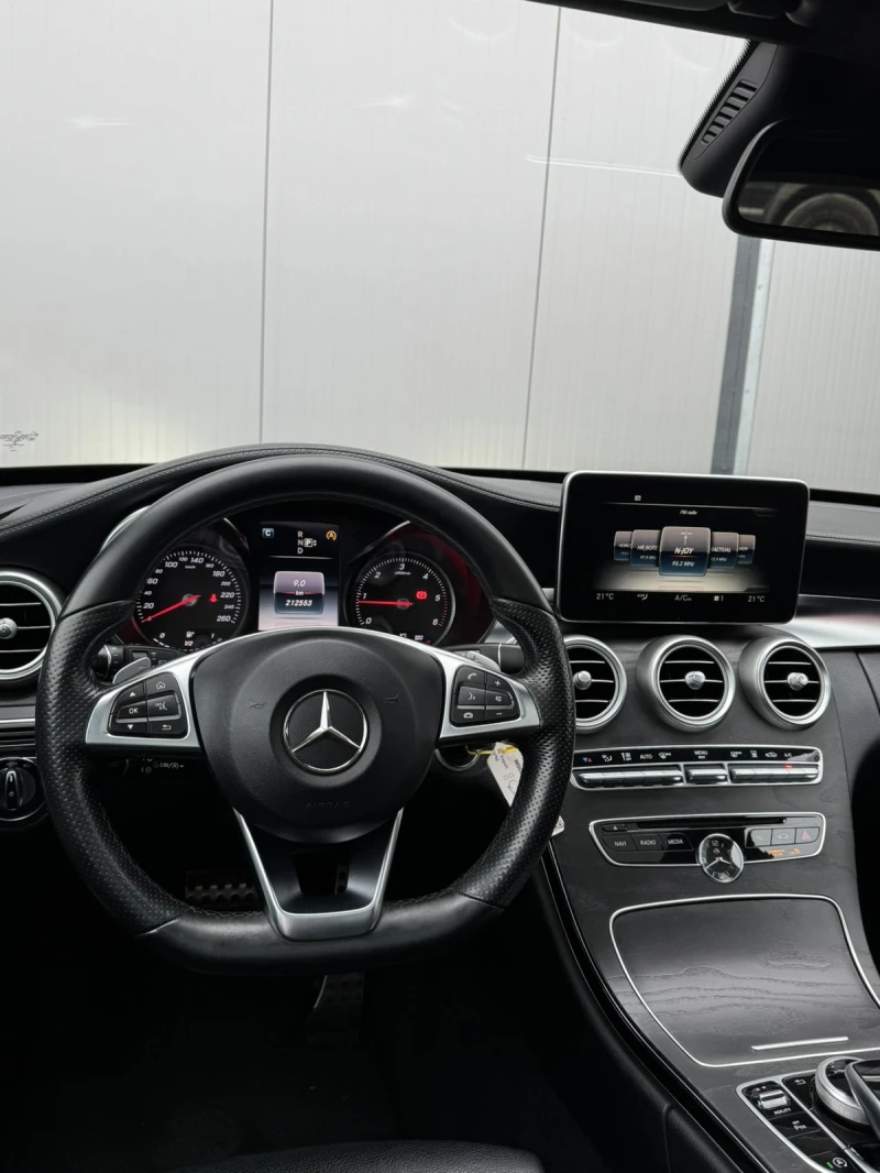 Mercedes-Benz C 220 AMG, панорама, снимка 13 - Автомобили и джипове - 52635386