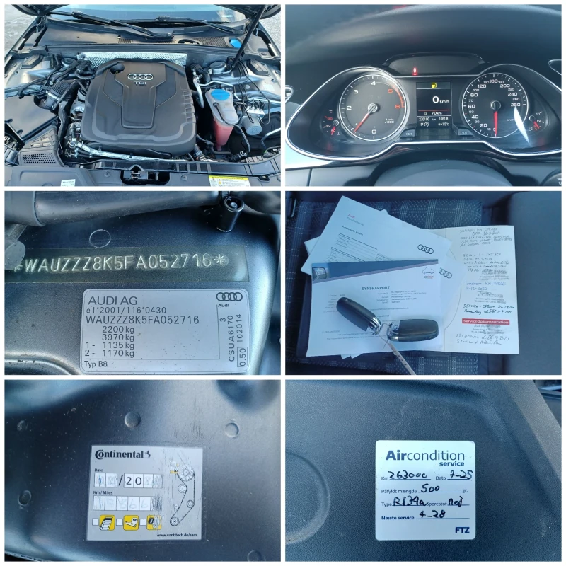 Audi A4 2.0-150 TDI AVTOMAT S-LINE! EURO 6, снимка 16 - Автомобили и джипове - 52945392
