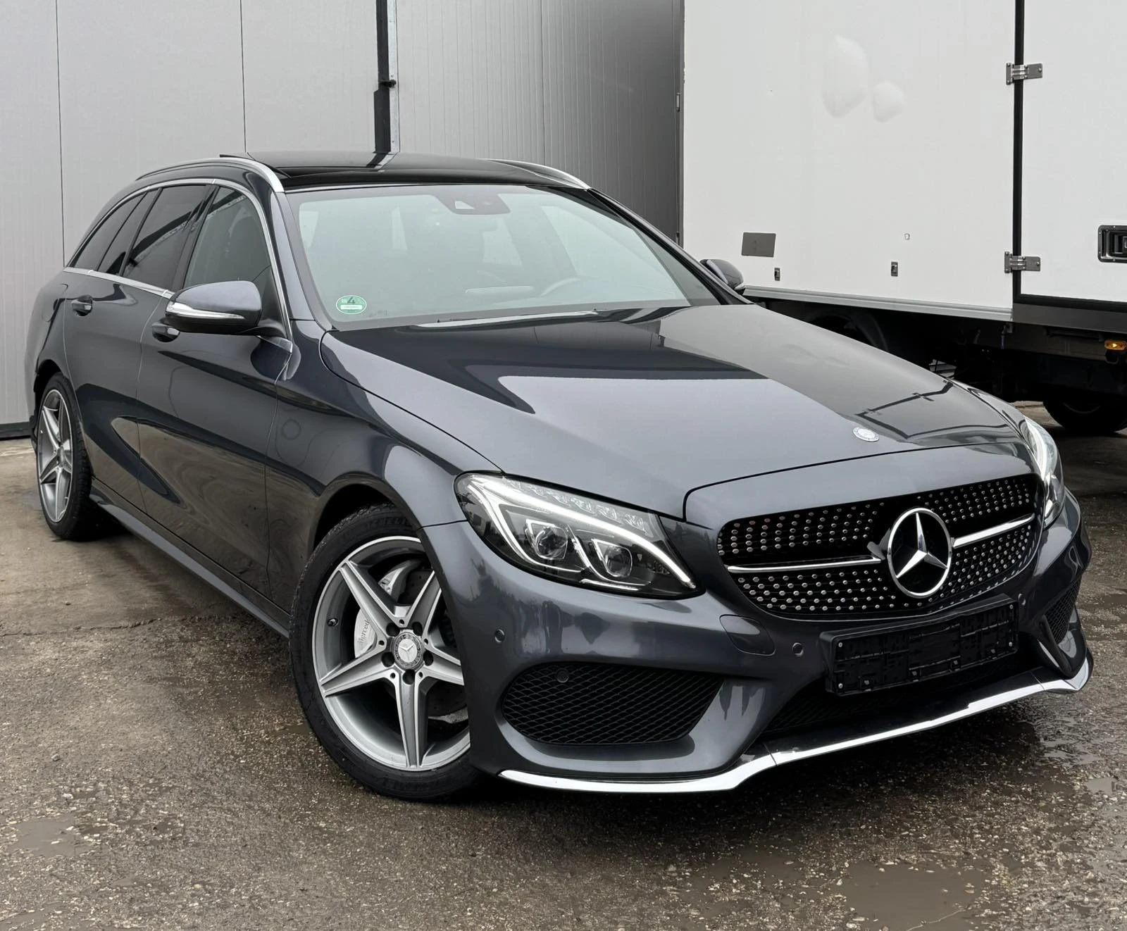 Mercedes-Benz C 220 AMG, панорама, снимка 1