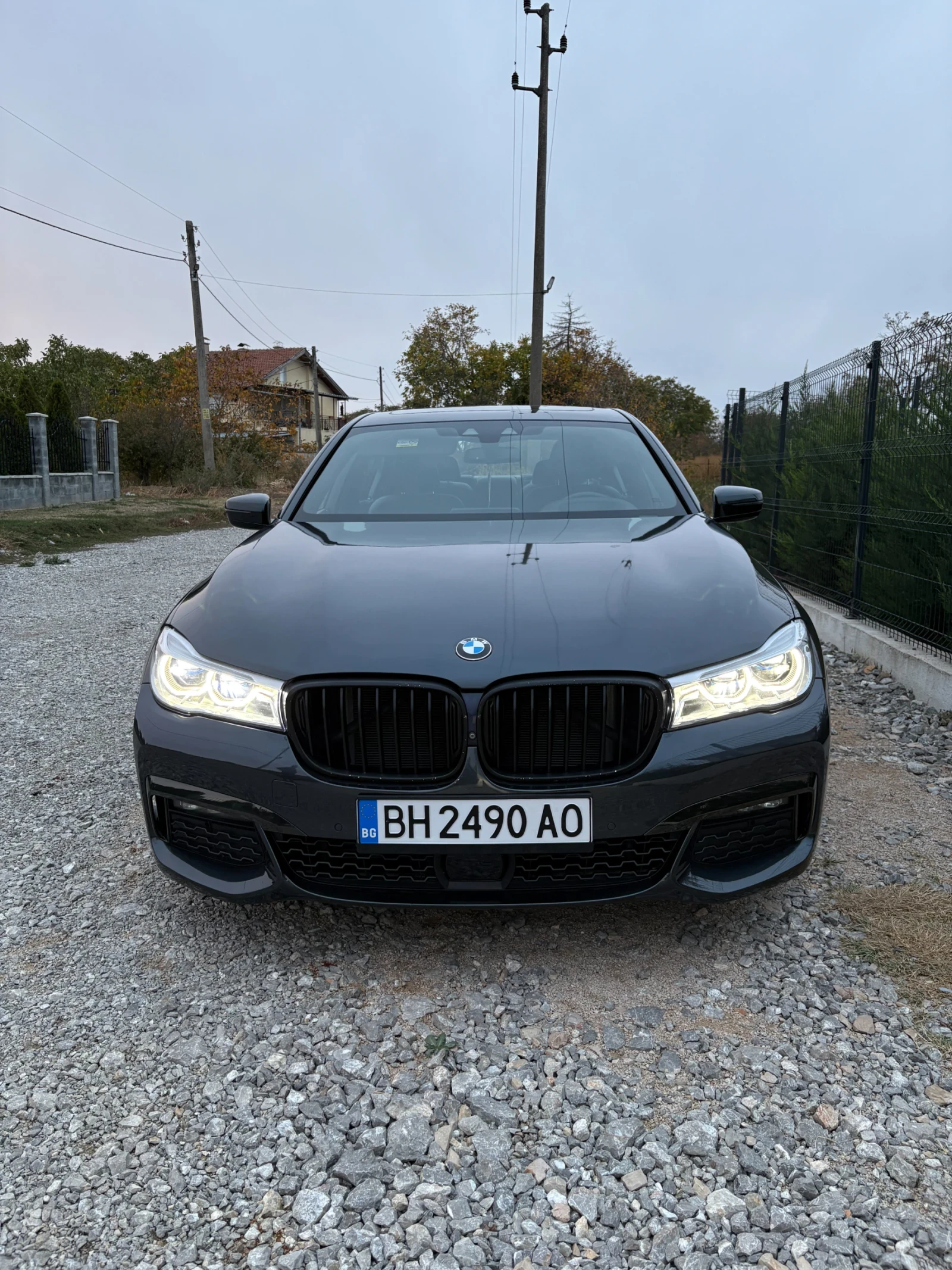 BMW 750 xDrive, MSport, Lase , снимка 4 - Автомобили и джипове - 54351593
